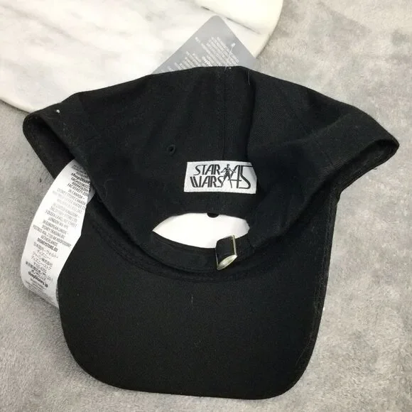 NWT‎ Disney Parks Star Wars Vintage Action Figures Black Adult Baseball Cap Hat - Picture 6 of 7